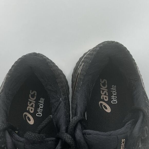 Asics Gel Saiun Womens Size 9.5 Black/Rose/Gold Running Sneakers Shoes 1012B232 - Picture 11 of 12